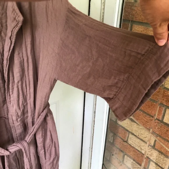 Anthropologie Brown Cardigan with Gold Accents - Picture 2 of 10